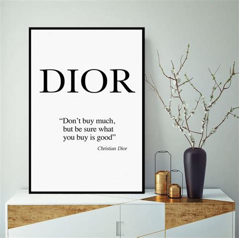 dior framed wall art